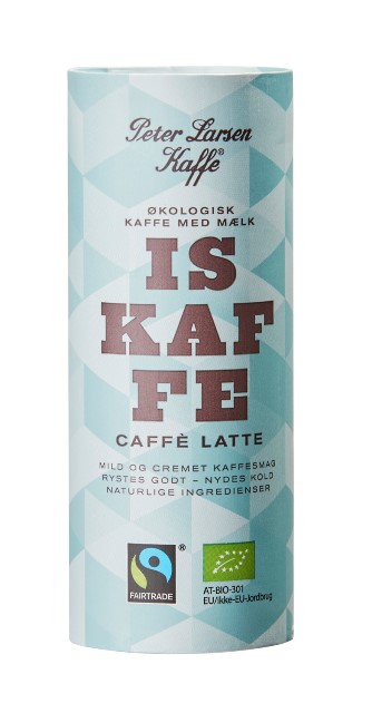Iskaffe Caffe Latte Øko Peter Larsen 12x 33cl