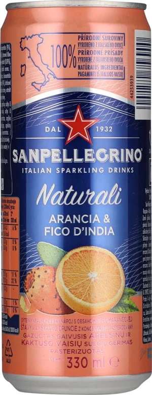 San Pellegrino Ficodindia E arancia dåse