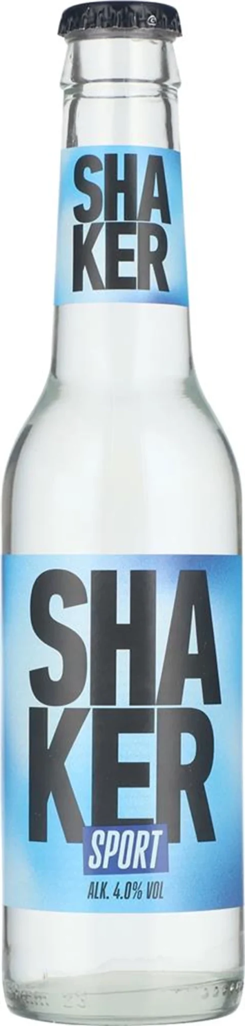Shaker Sport 4% glasflaske 24stk