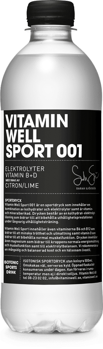 Vitamin Well Sport 001 ELECTROLYTES VITAMIN B+D LEMON/LIME